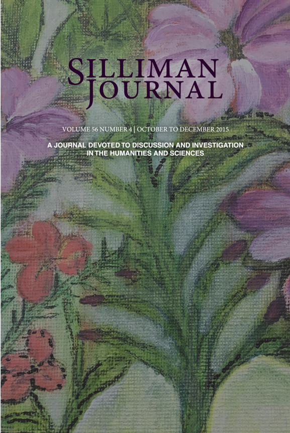 					View Vol. 56 No. 4 (2015): Silliman Journal
				