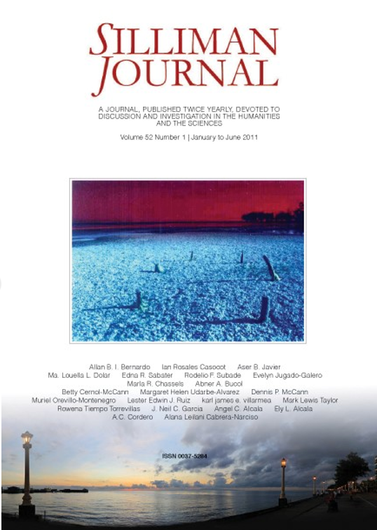 					View Vol. 52 No. 1 (2011): Silliman Journal
				